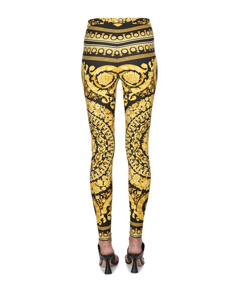 versace tights dupe|versace baroque leggings.